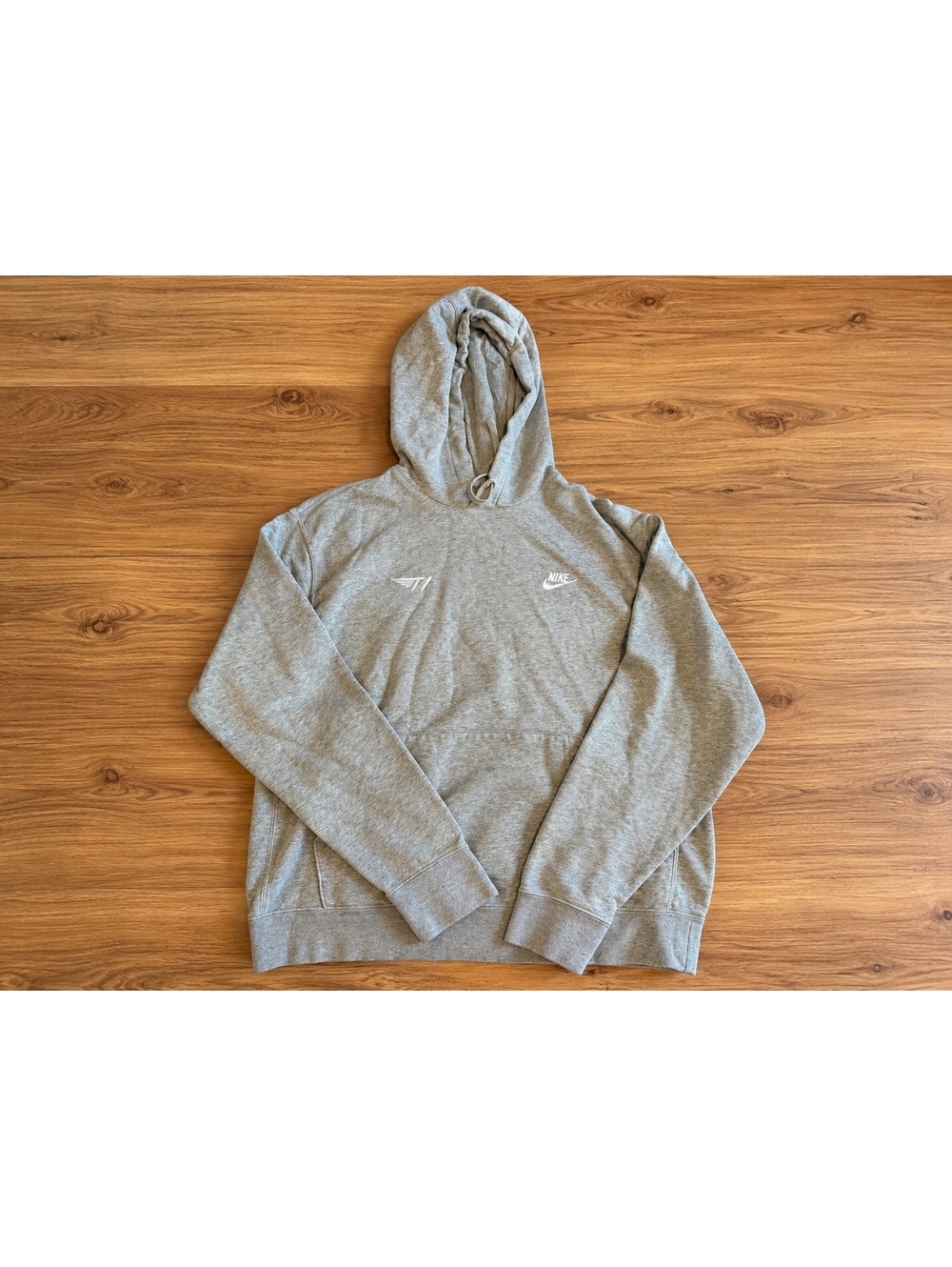 Nike Men's Gray Pullover Hoodie Sweatshirt XL